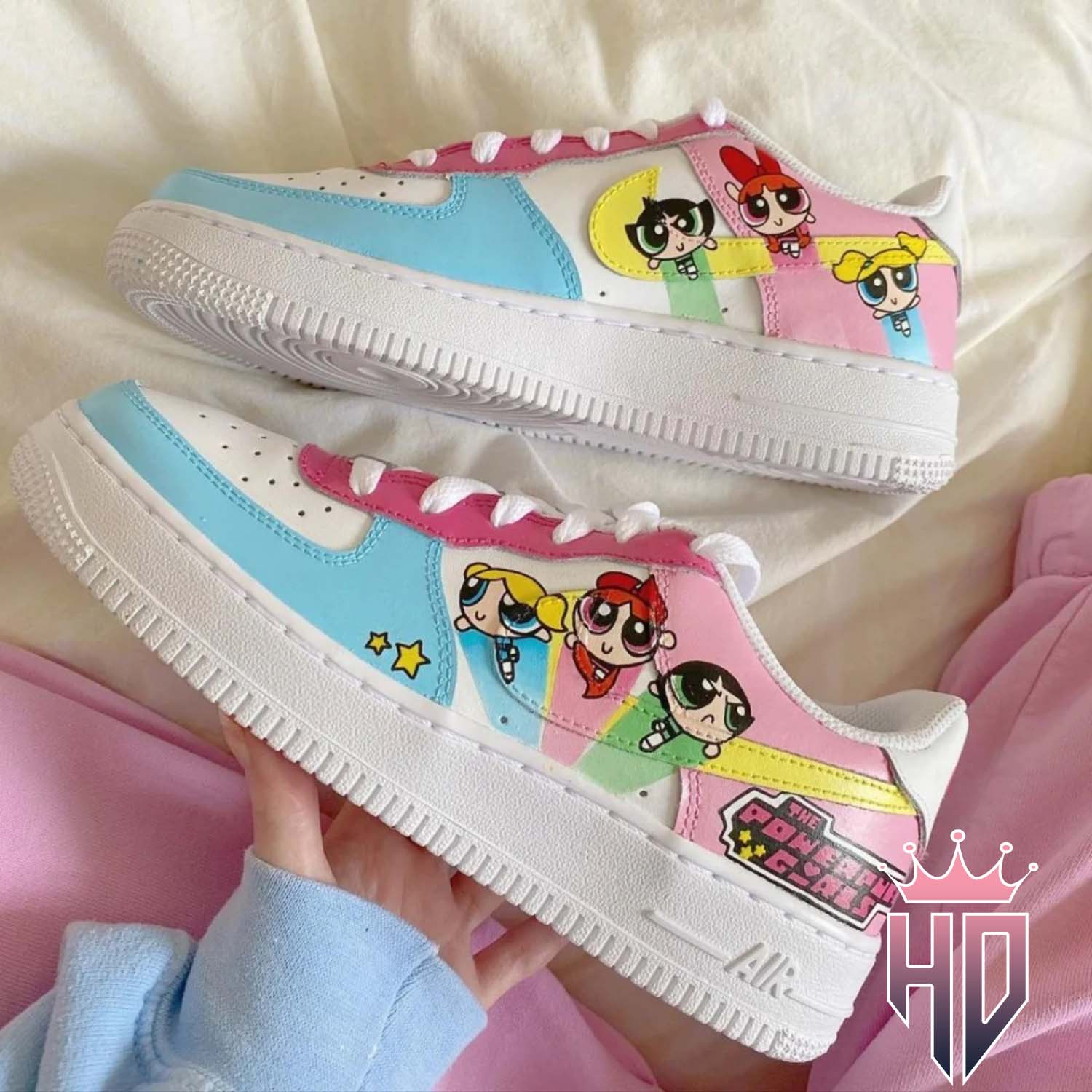 COLOR POWERPUFF GIRLS CUSTOM AIR FORCE 1 Inspire Uplift