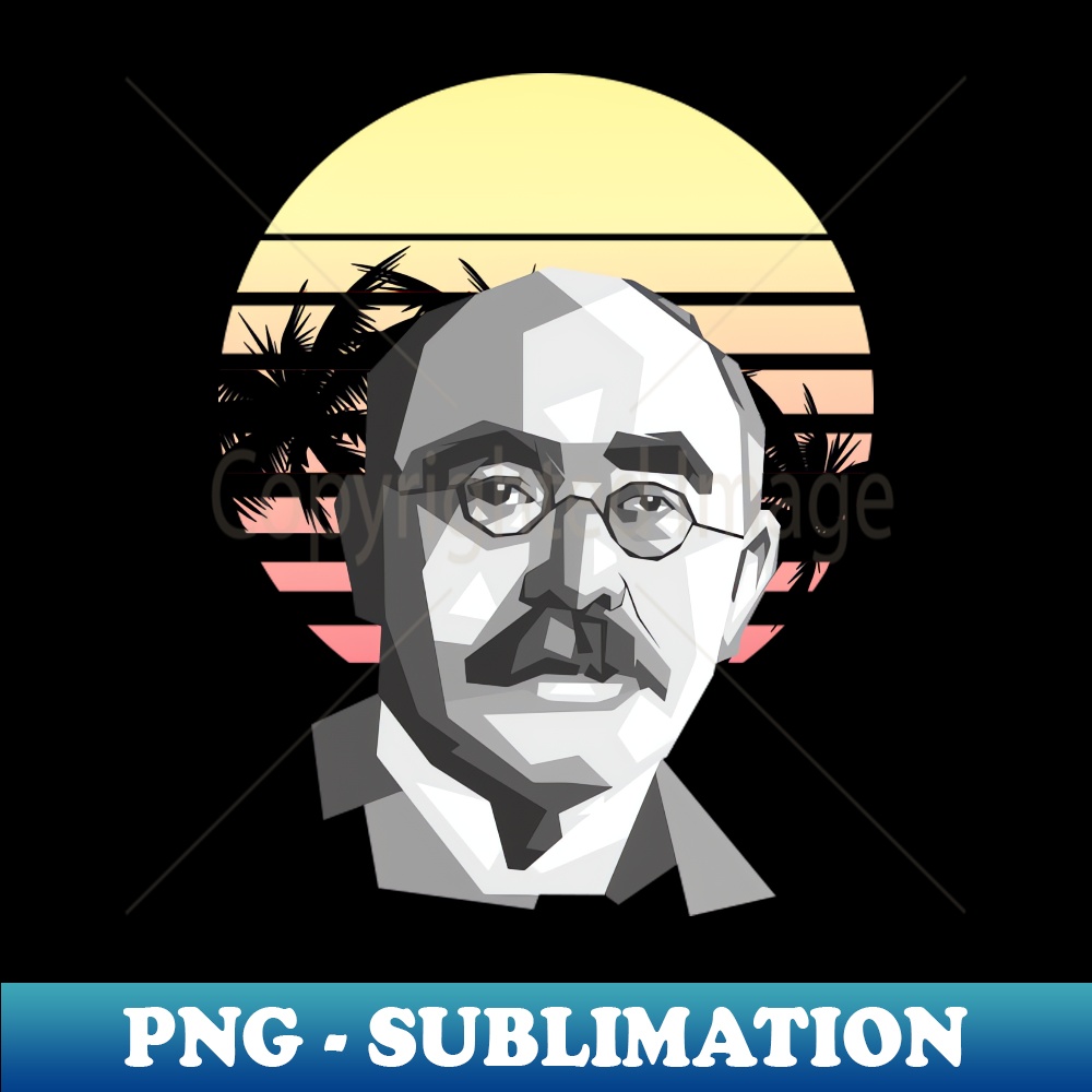 RUDYARD KIPLING wpap retro skintone Retro PNG Sublimation Inspire