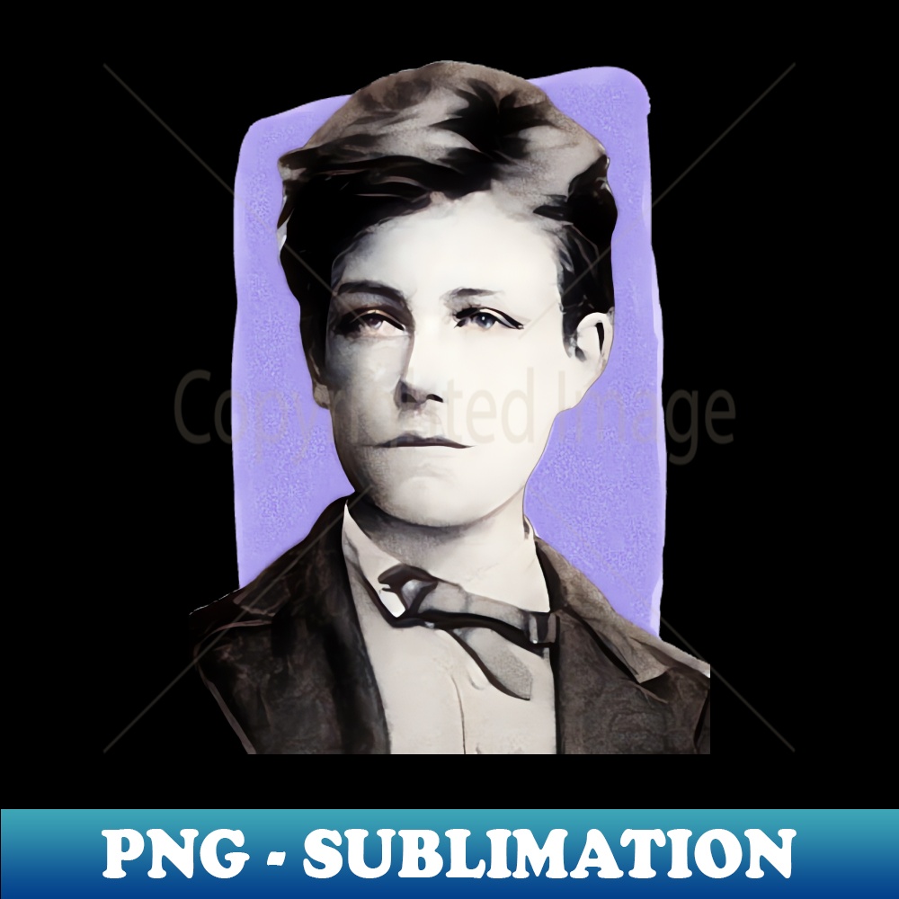 French Poet Arthur Rimbaud illustration - Aesthetic Sublimat | Inspire ...