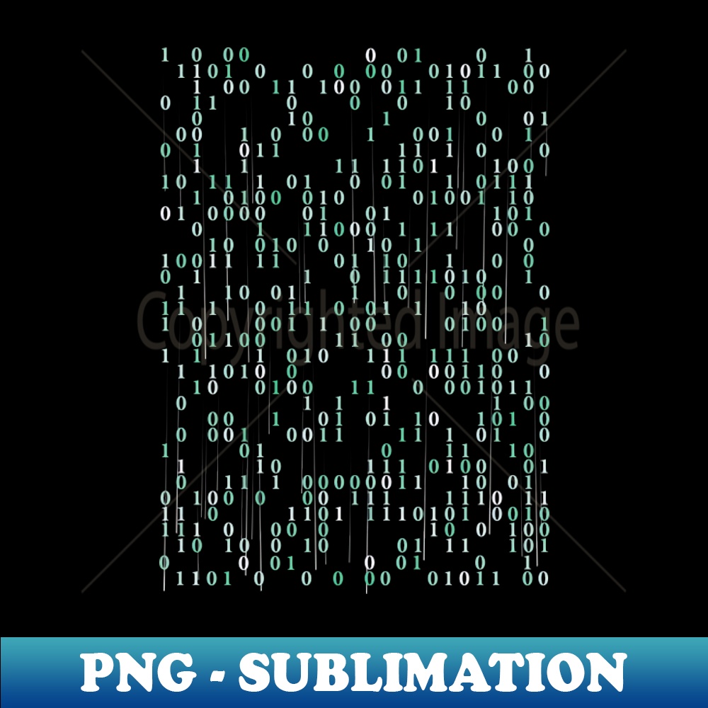 Ones And Zeros Binary Code - Instant Sublimation Digital Dow | Inspire ...