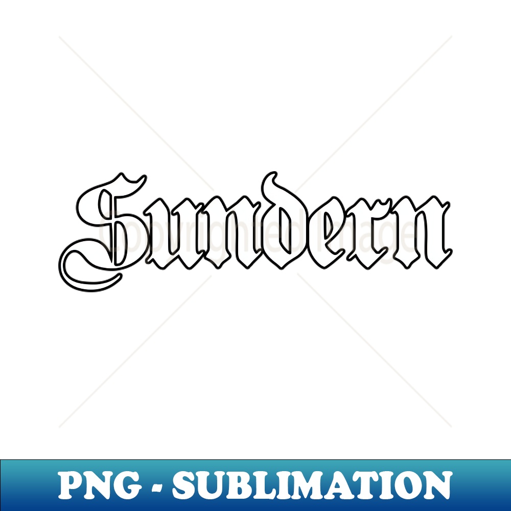 Solenn Lettering Sundern written with gothic font - Premium Sublimation Digit | Inspire ...