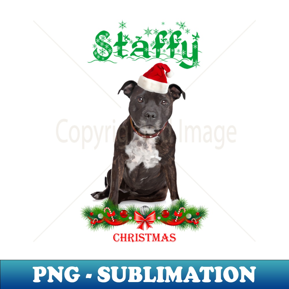 The Holiday Aisle® The Holiday Aisle Ashlynn Staffordshire Bull Terrier Staffie Glass Cutting
