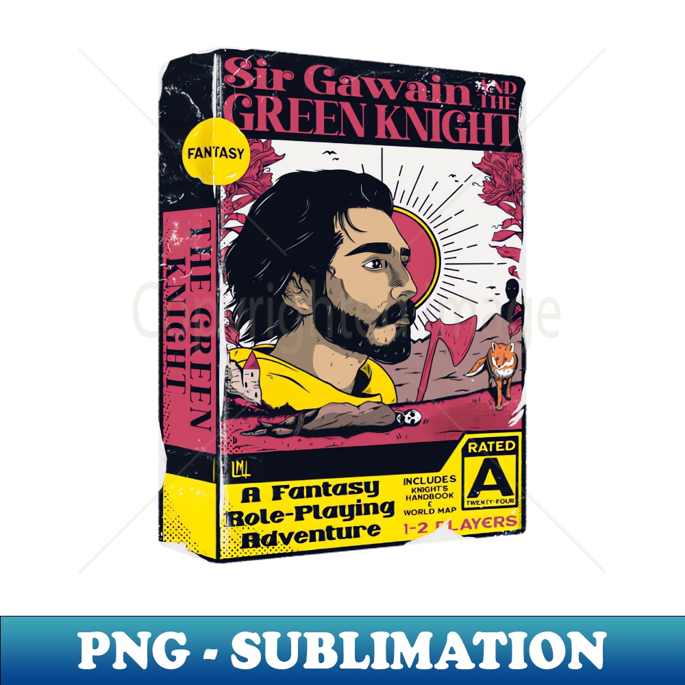 The Green Knight - Digital Sublimation Download File - Enhan | Inspire ...