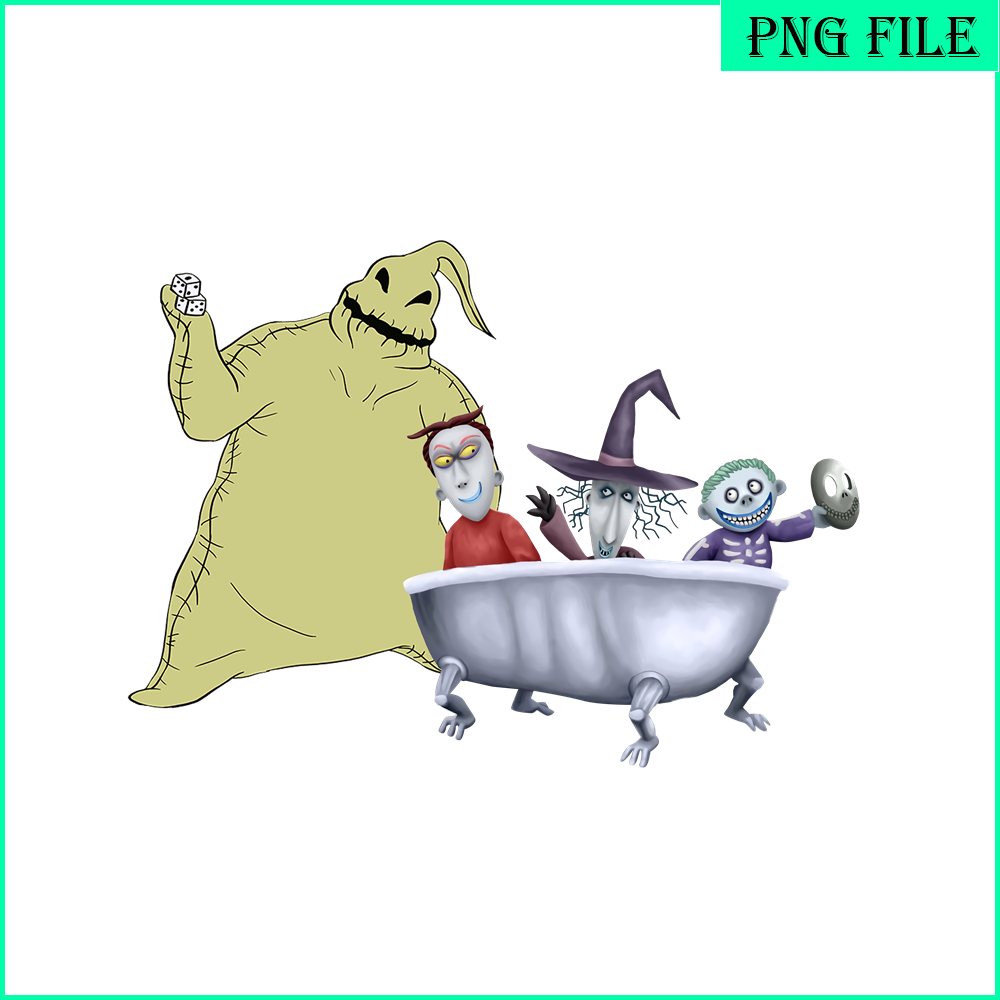 Oogie boogie, lock, shock and barrel png Inspire Uplift