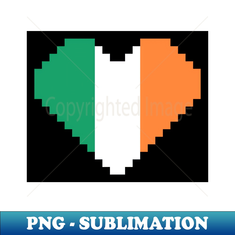 Irish Flag Pixel Art Flag of Ireland pixel art Instant Sub Inspire