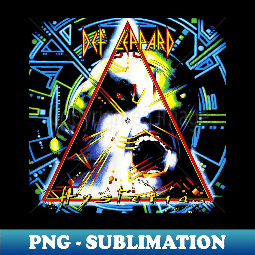 Def Leppard Graphics Def Leppard - Hysteria Album - Special Edition Sublimation P | Inspire ...