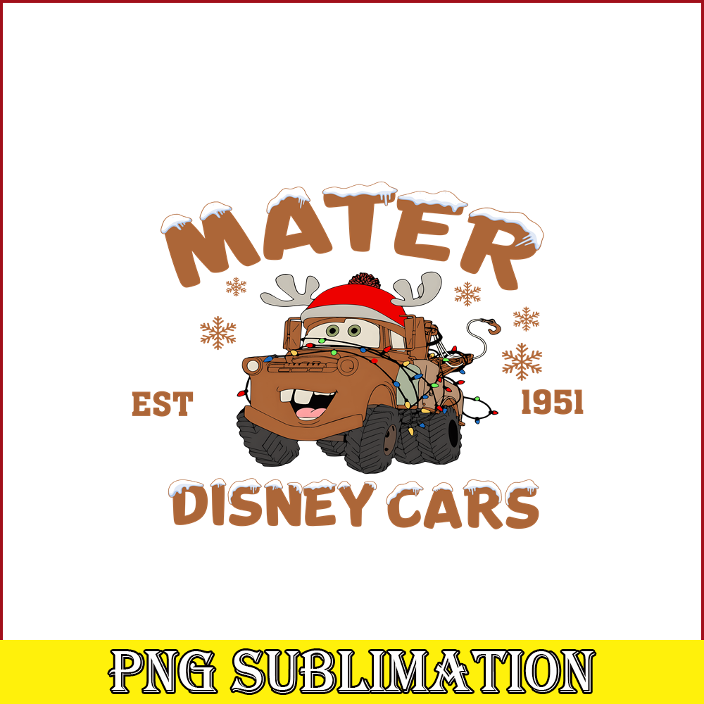 Mater Disney Cars PNG | Inspire Uplift