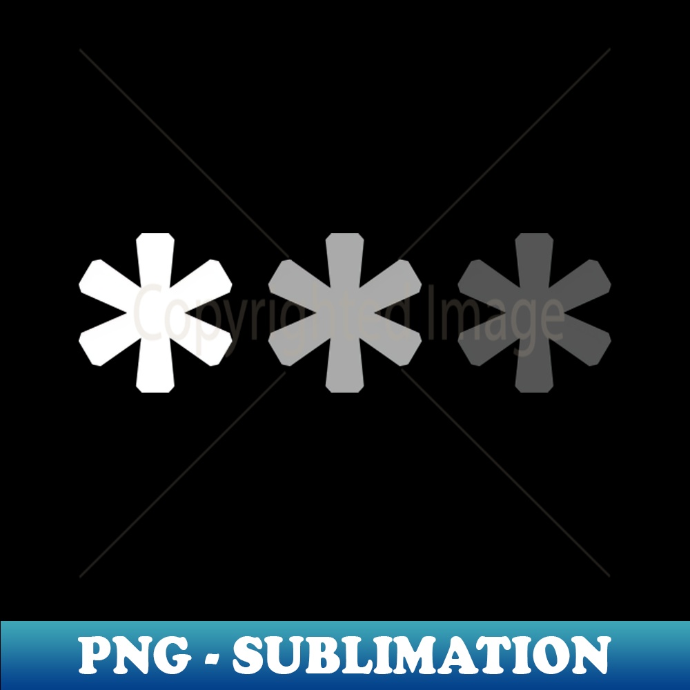 Asterisk - Artistic Sublimation Digital File - Boost Your Su | Inspire ...