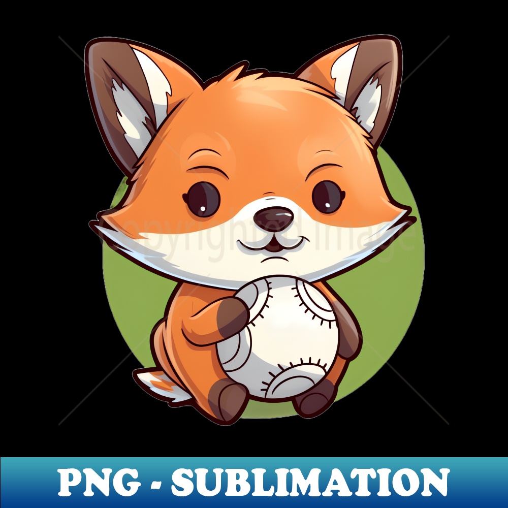 Fox Playing With a Ball - Exclusive Sublimation Digital File | Inspire ...