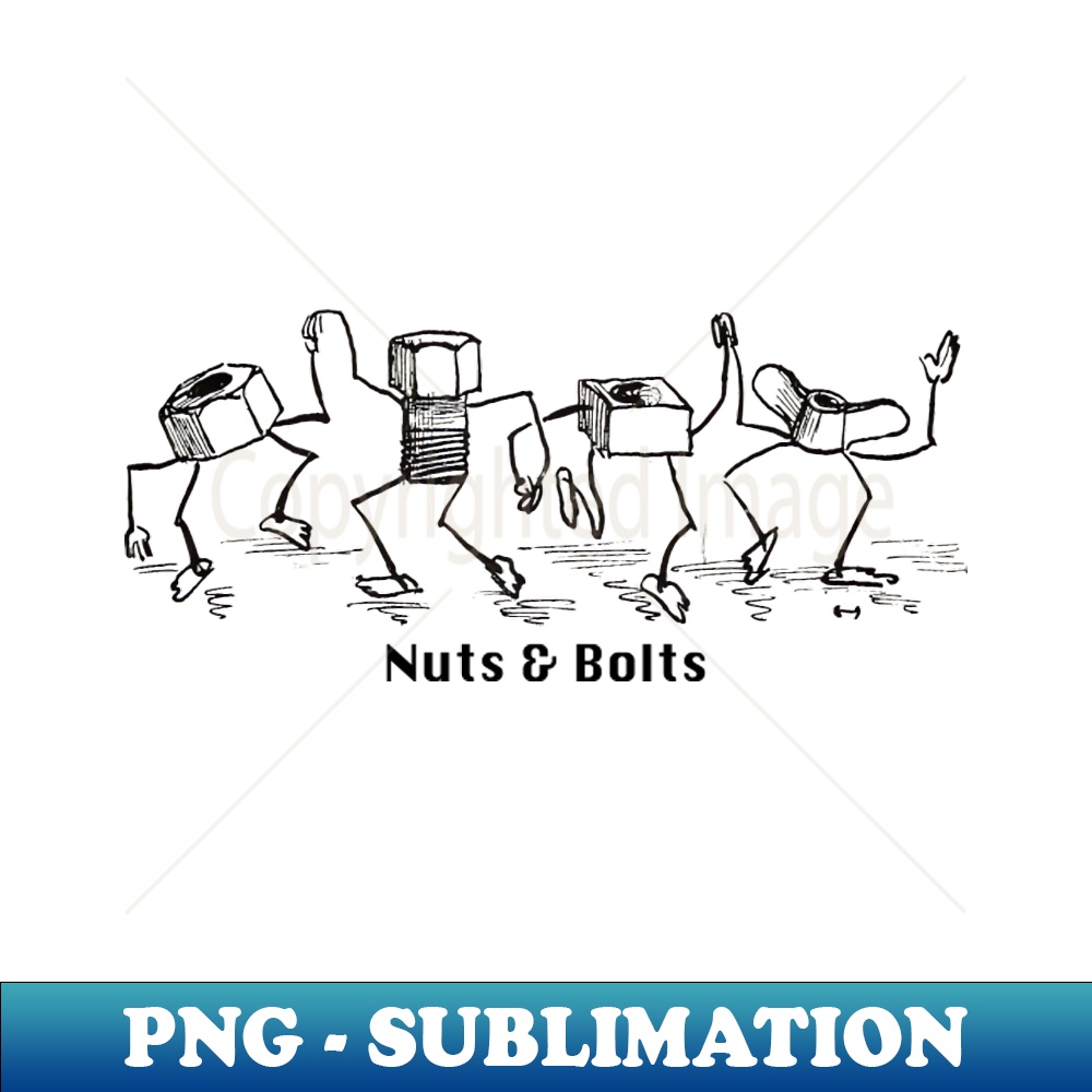 Nuts and Bolts - PNG Transparent Sublimation File - Stunning - Inspire ...