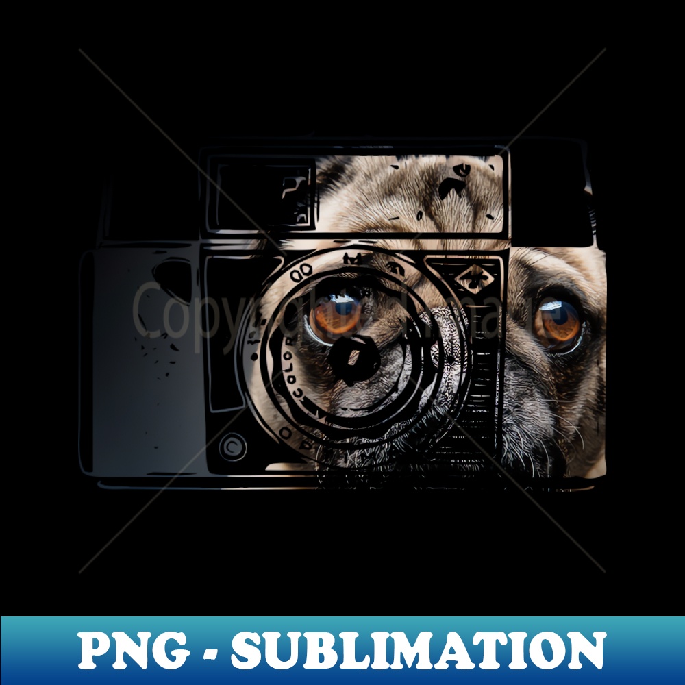 Bulldog Retro Camera - Special Edition Sublimation PNG File | Inspire ...