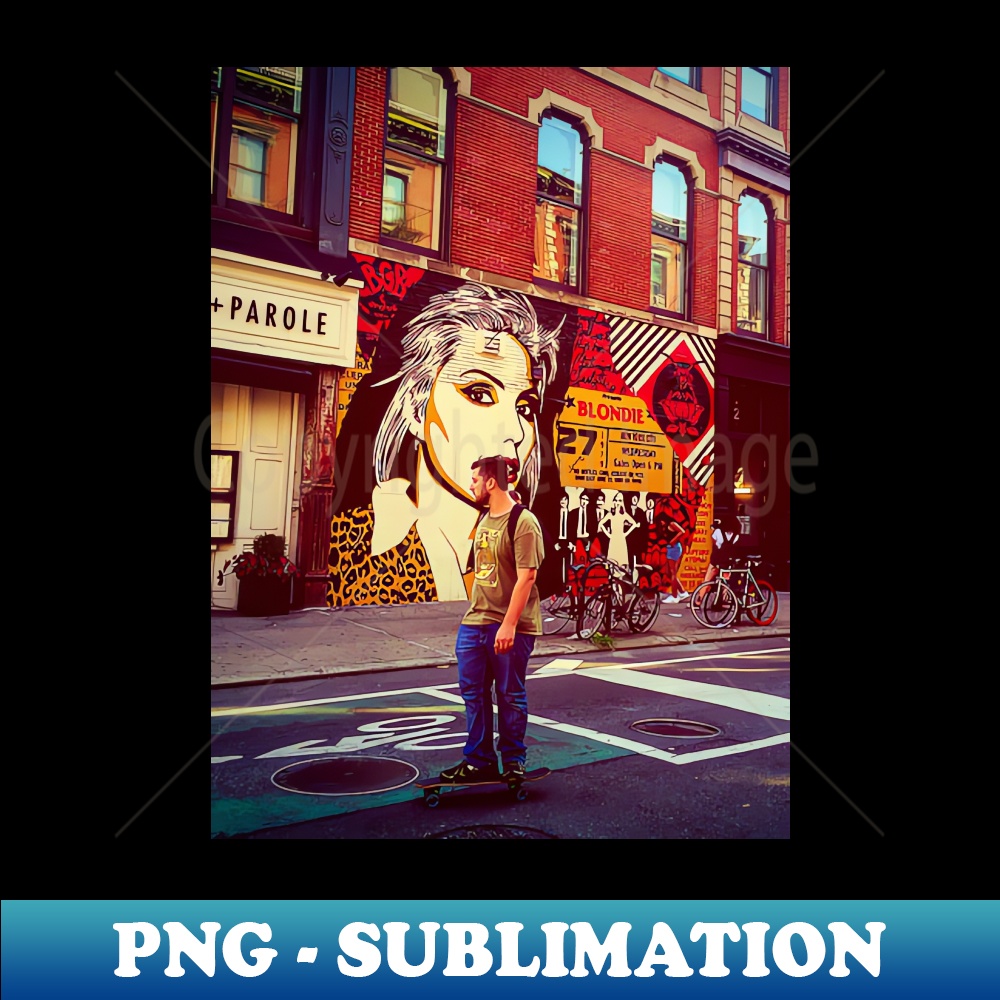 Bleecker St and Bowery Manhattan NYC Stylish Sublimation D Inspire