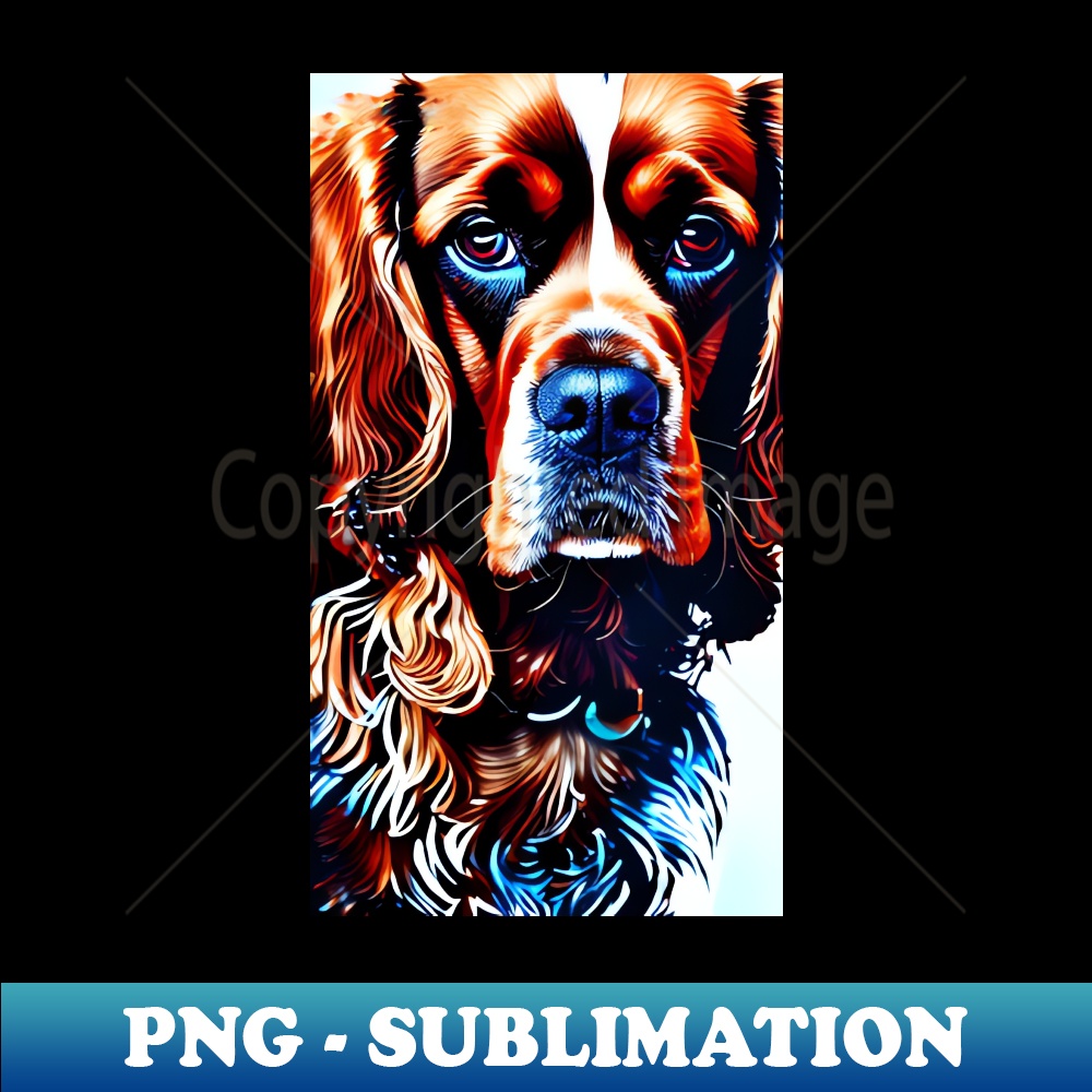Cocker Spaniel - Exclusive PNG Sublimation Download - Create | Inspire ...