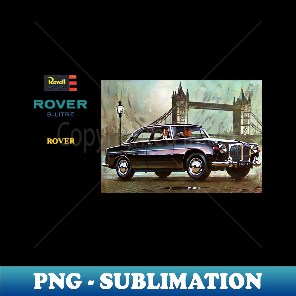 ROVER 3-LITRE P5 - box art - Modern Sublimation PNG File - S | Inspire ...