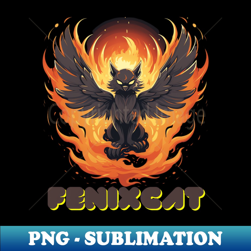 Fenix Cat - Vintage Sublimation PNG Download - Defying the N | Inspire ...