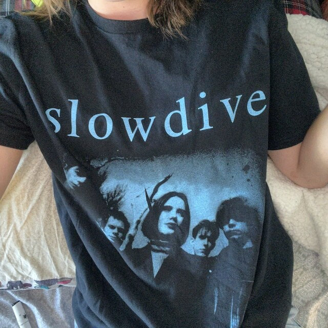 slowdive Tシャツ　L　souvlaki 黒 Souvlaki Long Sleeve Black T-Shirt – Slowdive