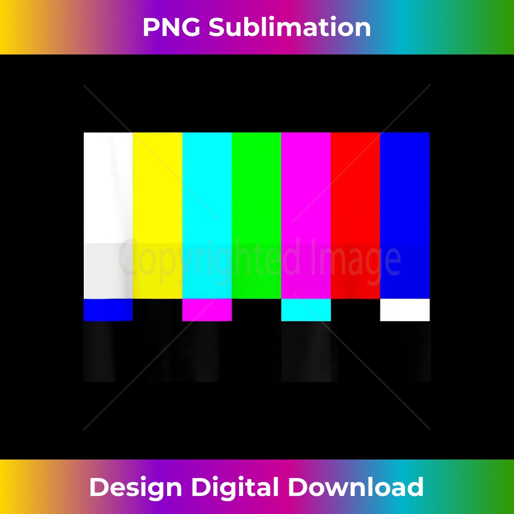 No Signal Television Screen Color Bars Test Pattern - Minima | Inspire ...