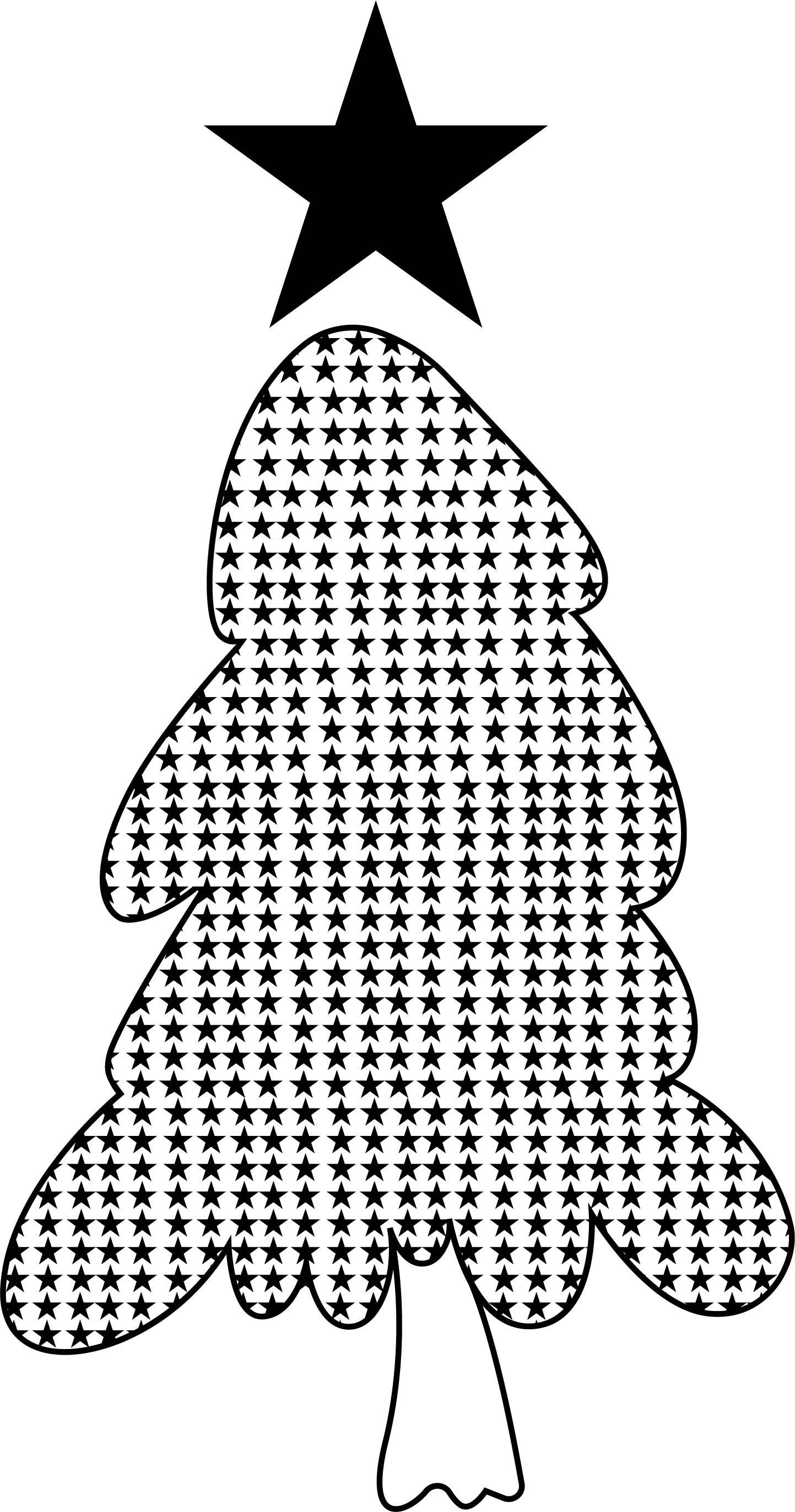 CHRISTMAS TREE LINE ART VECTOR FILE 2 SVG DXF EPS PNG JPG FI Inspire