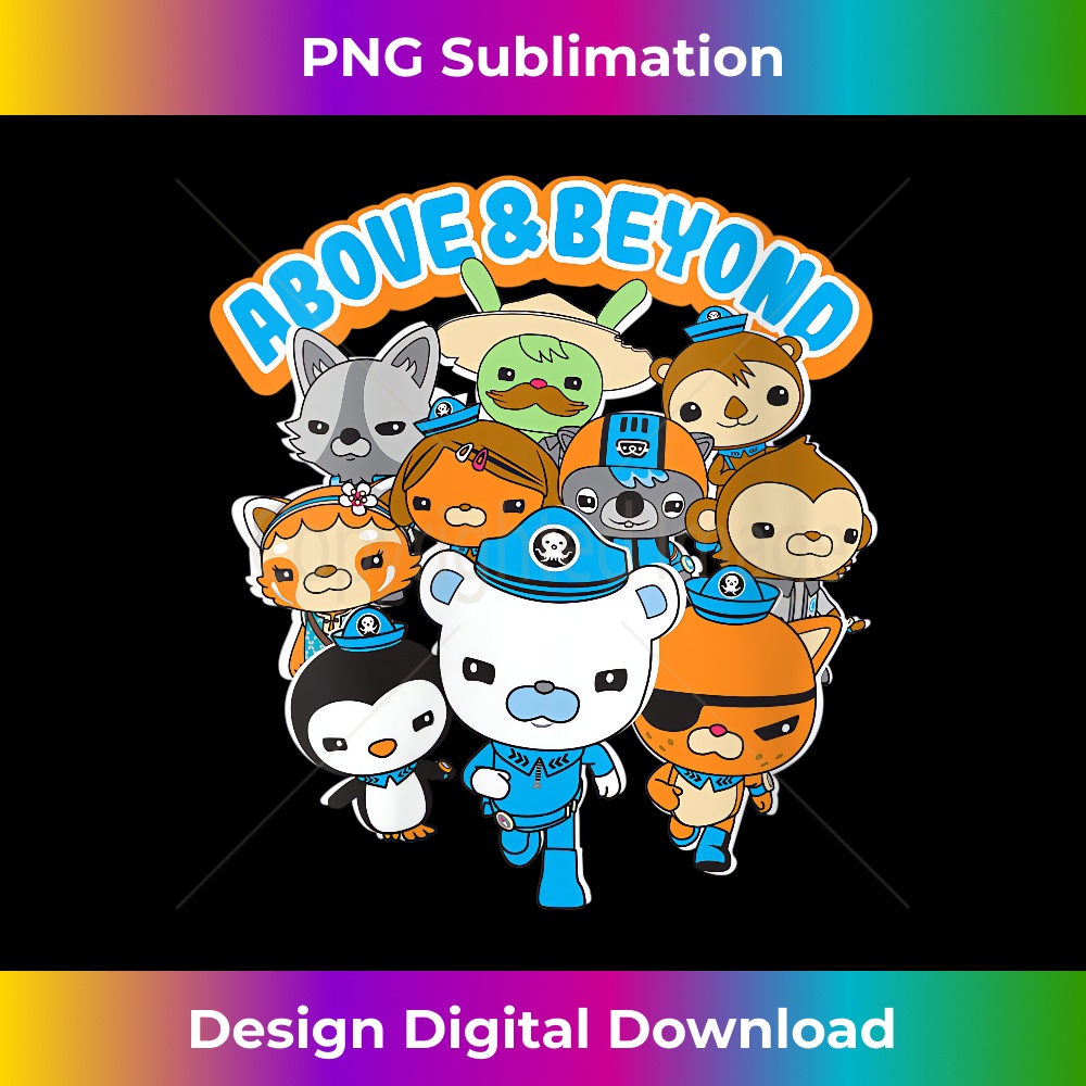 Womens Octonauts Above and Beyond V-Neck - Bespoke Sublimati | Inspire ...