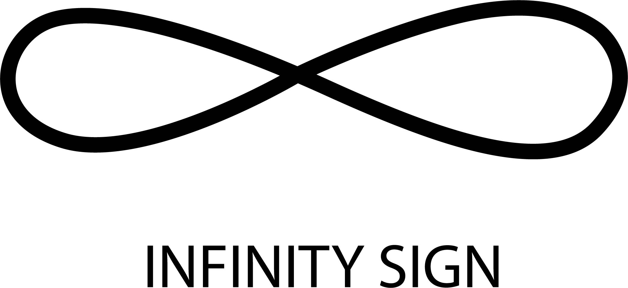 INFINITY SIGN VECTOR FILE SVG DXF EPS PNG JPG FILE - Inspire Uplift