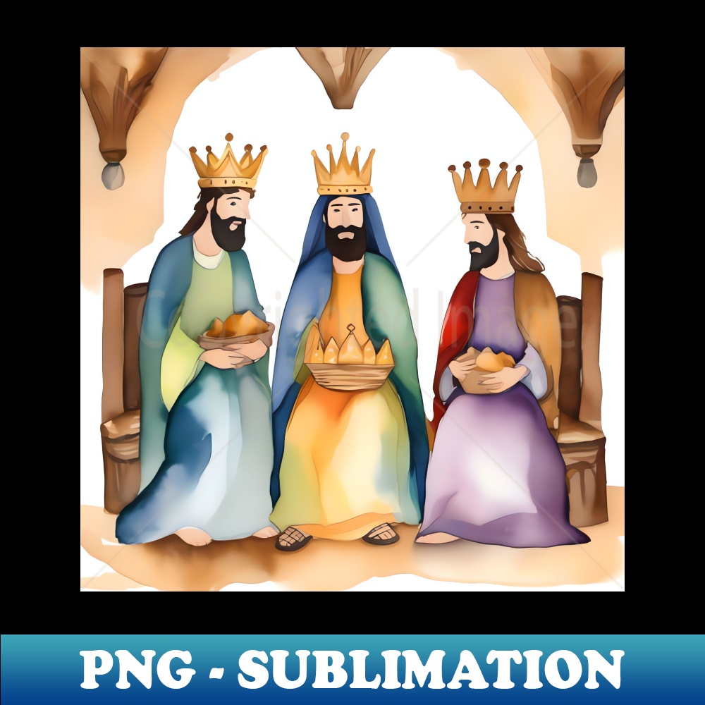 Epiphany or Three Kings Day - January 6 - Watercolors Pen - | Inspire ...