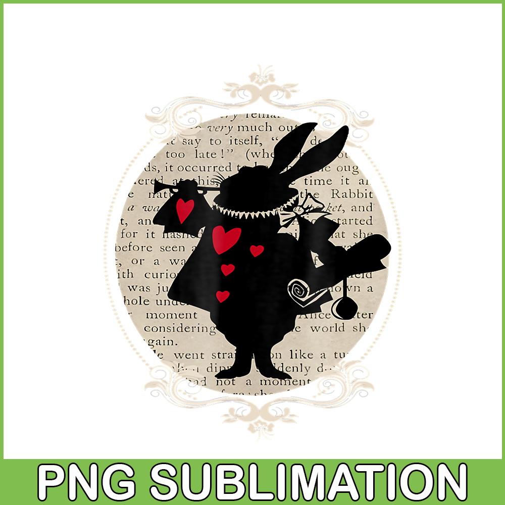 Alice In Wonderland Rabbit PNG, Time Machine PNG, Heart Quee | Inspire ...