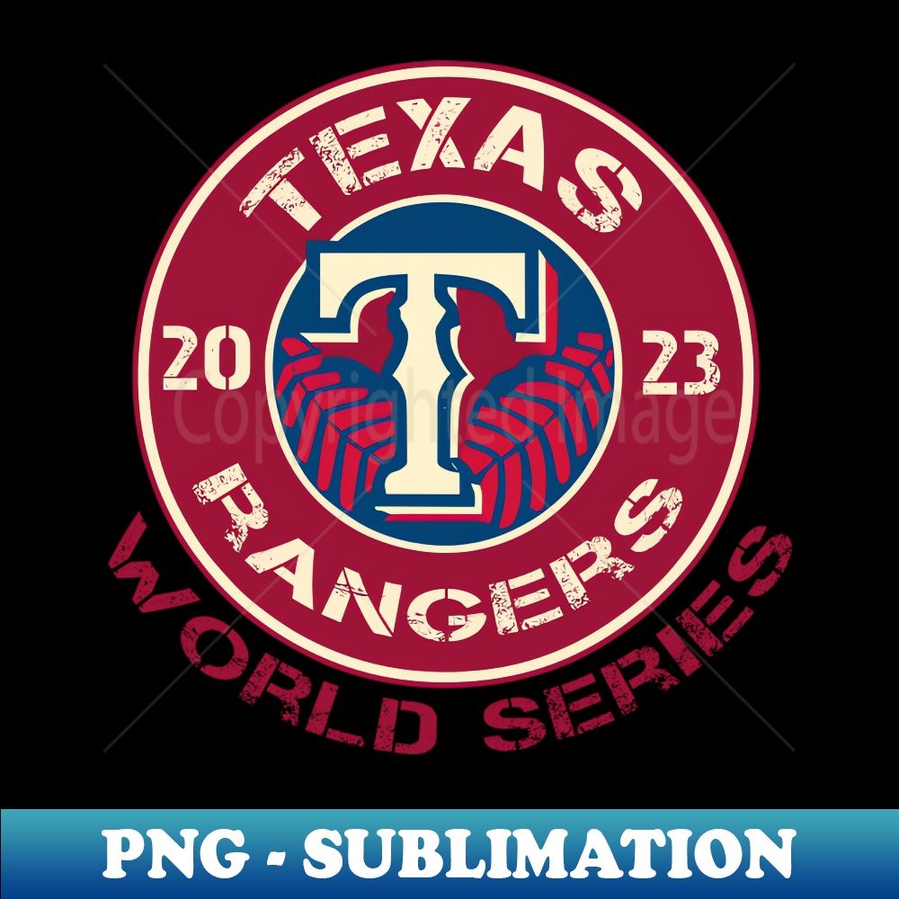 texas rangers world series 2023 - Instant PNG Sublimation Do - Inspire ...