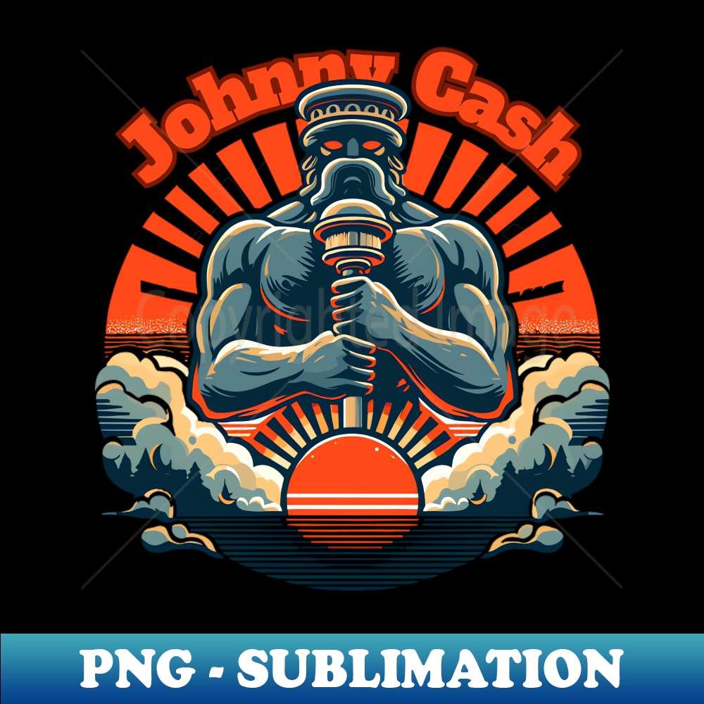 Johnny Cash - Creative Sublimation PNG Download - Transform - Inspire ...