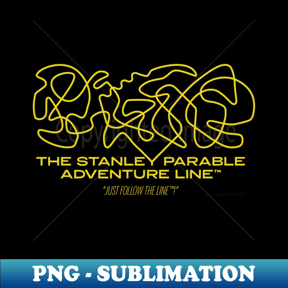The Stanley Parable Adventure Line - Unique Sublimation PNG | Inspire ...