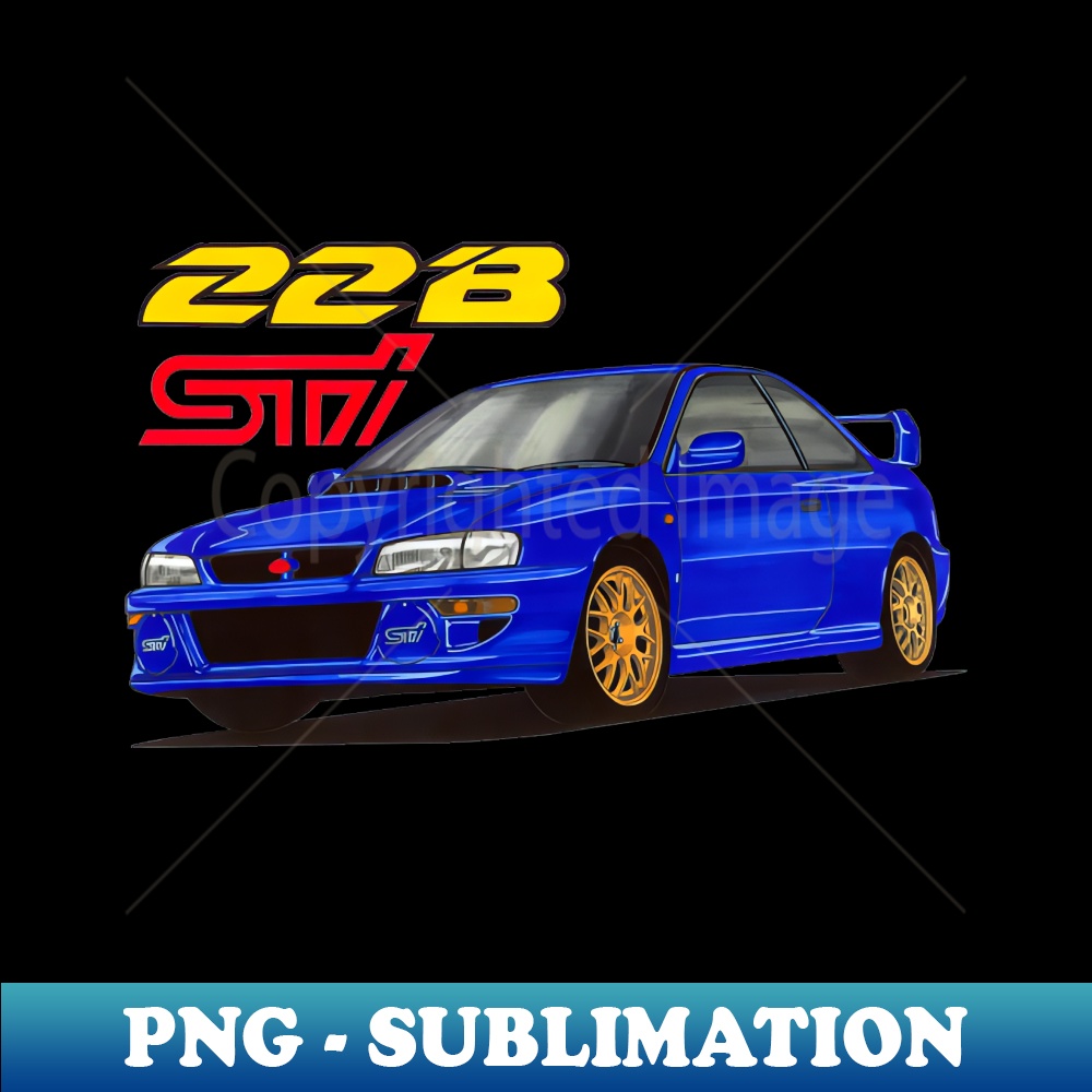 SUBARU IMPREZA22B-STiVersion60周年記念 ASC MA020 スバル インプレッサ 22B-Stiバージョン クローム