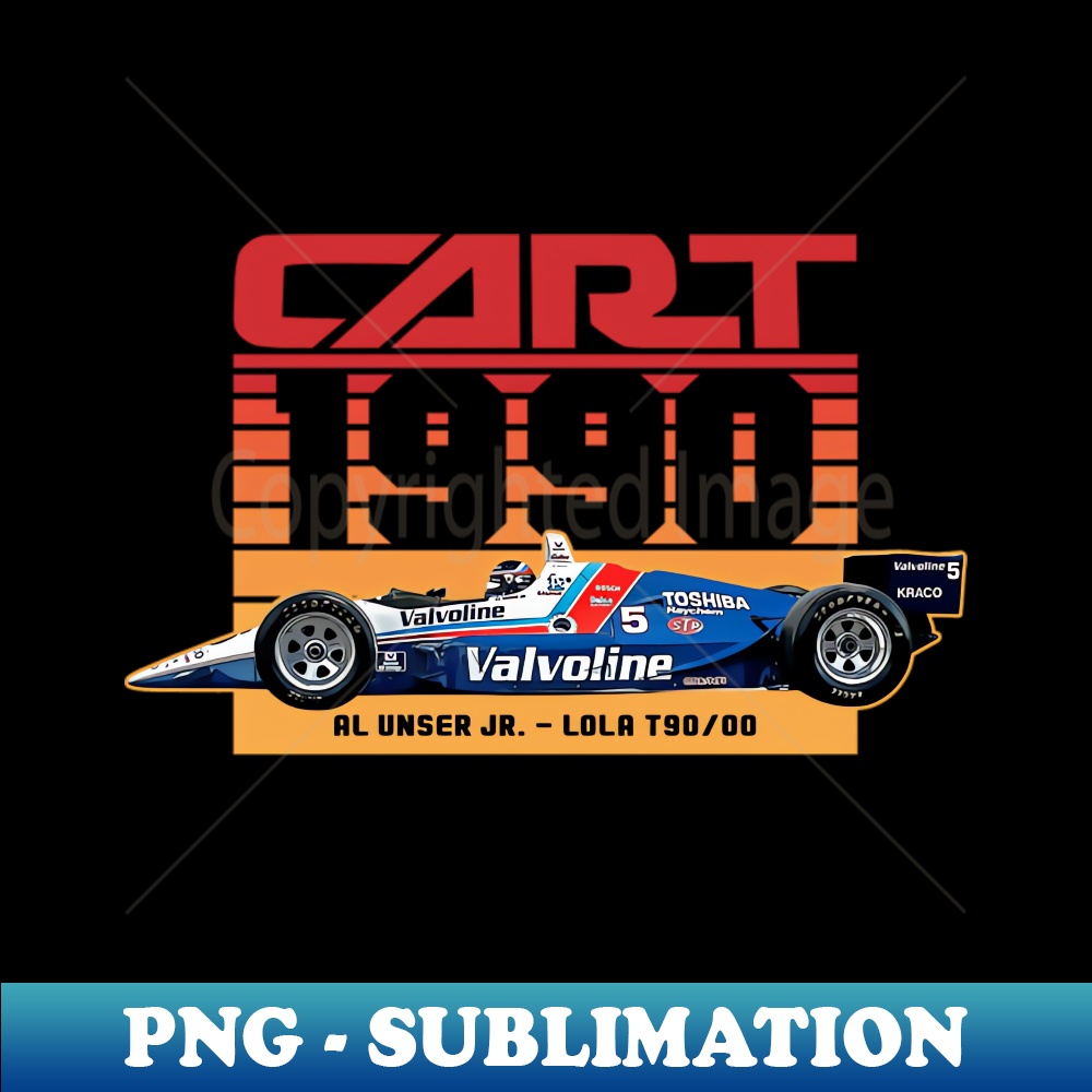 Al Unser Jr 1990 90s Retro - PNG Transparent Digital Downloa - Inspire