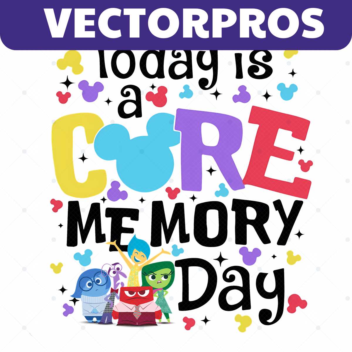 Today Is A Core Memory Day Inside Out 2 PNG Download | Inspire Uplift