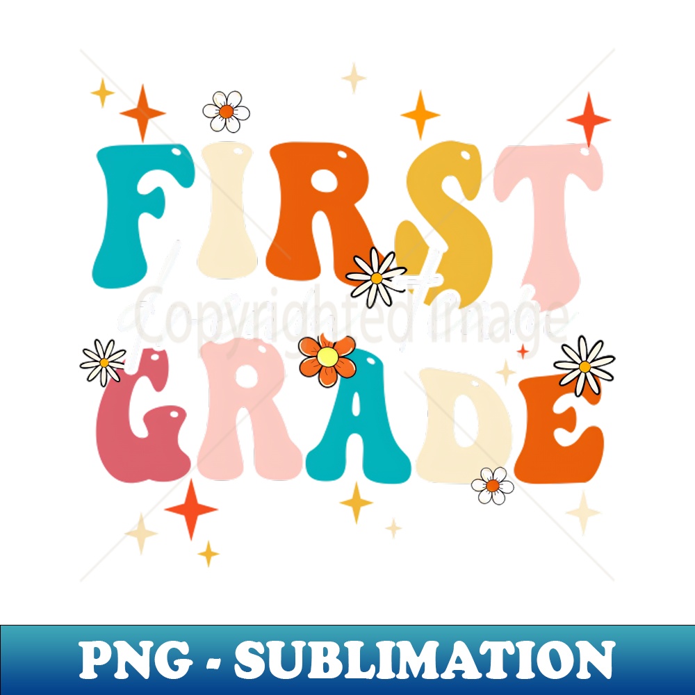 Groovy First Grade Dream Team Back To School Teacher Kids - | Inspire ...