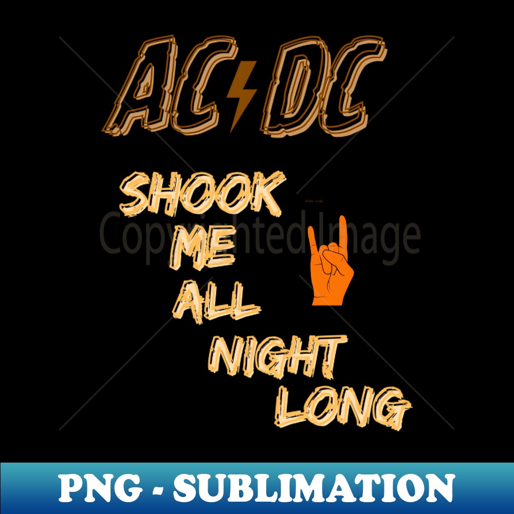 AC DC - PNG Transparent Sublimation Design - Bring Your Desi | Inspire ...