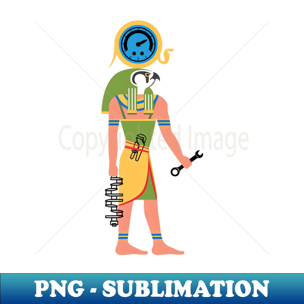 Ancient Egyptian Mechanic Horus - Aesthetic Sublimation Digi - Inspire ...