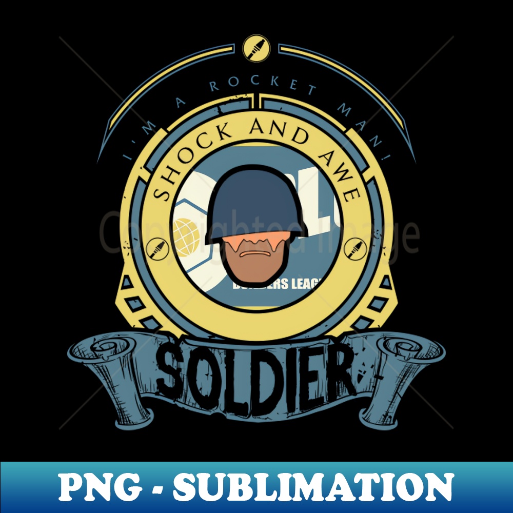 Soldier Blue Team PNG Transparent Digital Download File Inspire