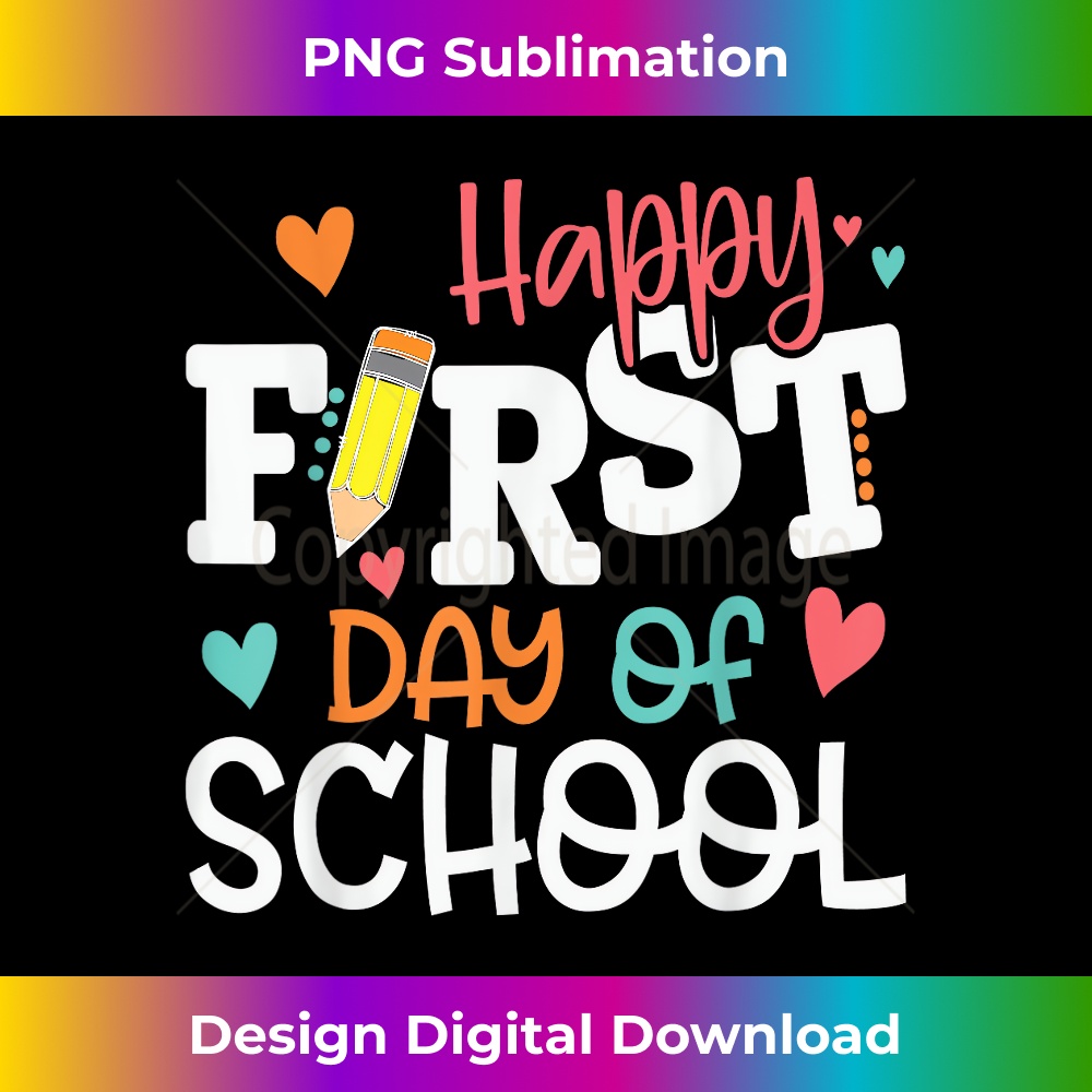Happy First Day Of School Teacher Kids Back to School - Edgy | Inspire ...