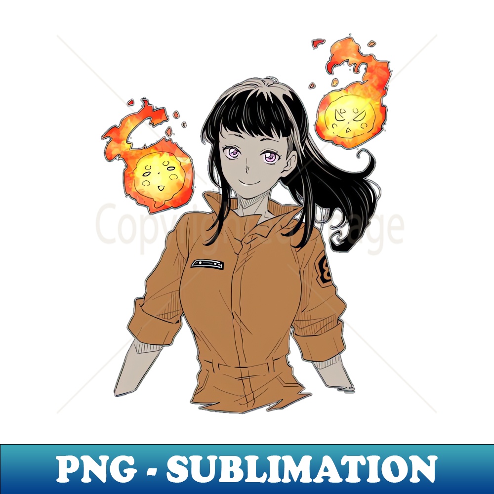Maki Oze Enen No Shouboutai Instant Png Sublimation Downlo Inspire