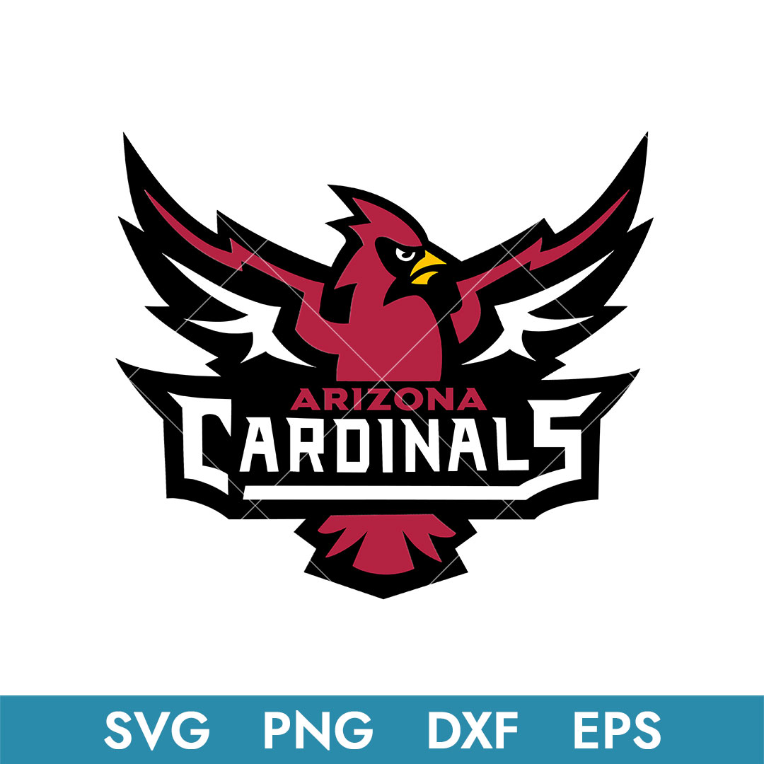 Arizona Cardinals Team Logo Svg, Arizona Cardinals Svg | Inspire Uplift