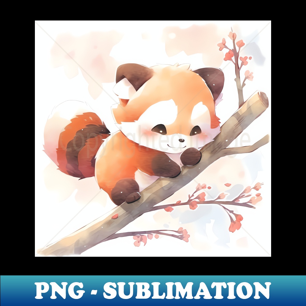 Cute Red Panda - Special Edition Sublimation PNG File - Perf | Inspire ...