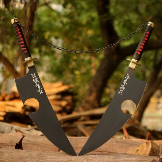 Double Anime Sword, Anime Cosplay, Handmade Anime Training S | Inspire ...