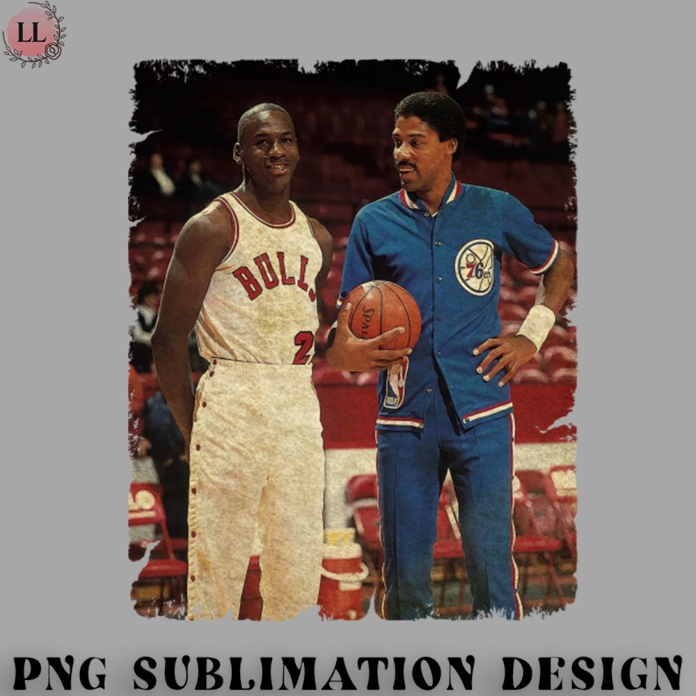 julius erving and michael jordan