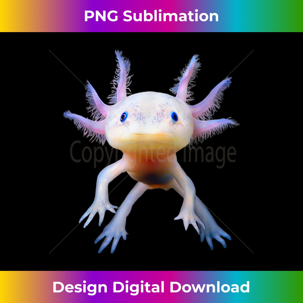 Axolotl Mexican Walking Fish Cute Amphibian Axolotl - Edgy S - Inspire ...