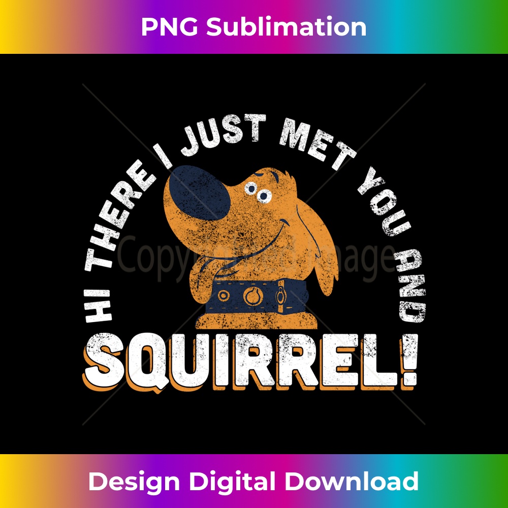 Disney Pixar UP Dug Just Met and SQUIRREL! Long Sleeve Tee L | Inspire ...