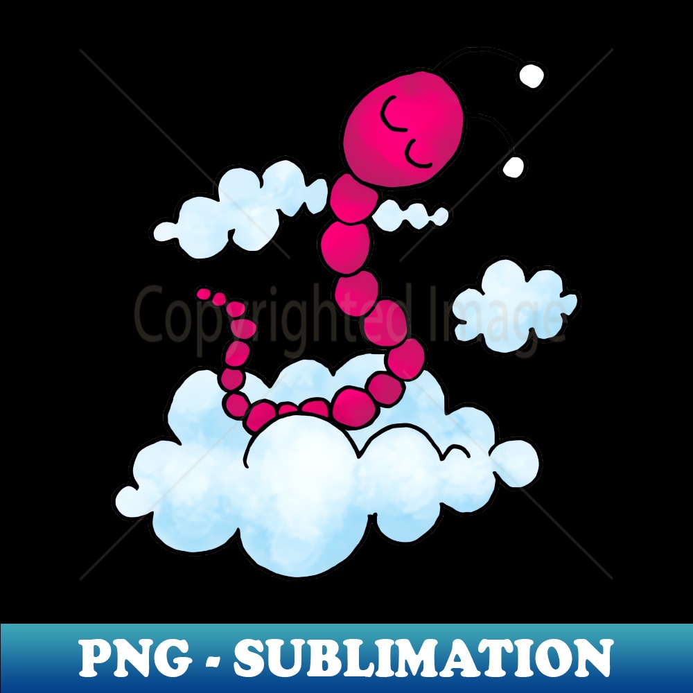 worm on cloud - Professional Sublimation Digital Download - | Inspire ...