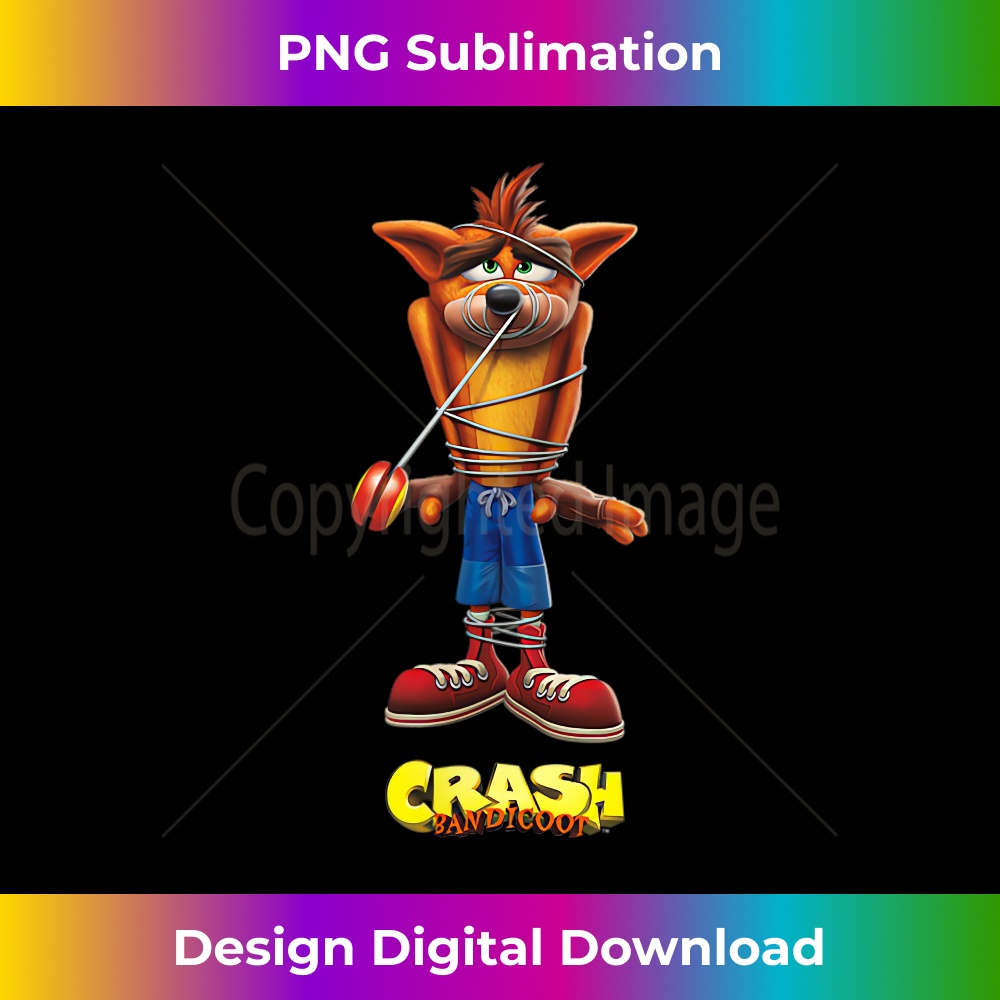 Crash Bandicoot Yo Yo SublimationOptimized PNG File I Inspire