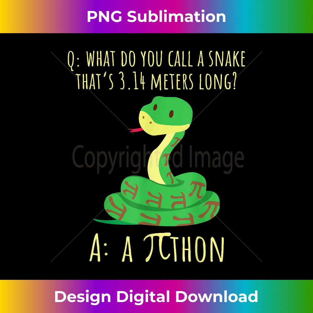 Python Pithon Pi Symbol Funny Math Teacher Pi Day - Chic Sub | Inspire ...