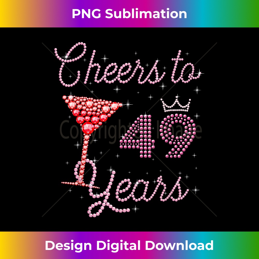 MAGJUCHE Black 49th Birthday Card, Laser Cut Glitter