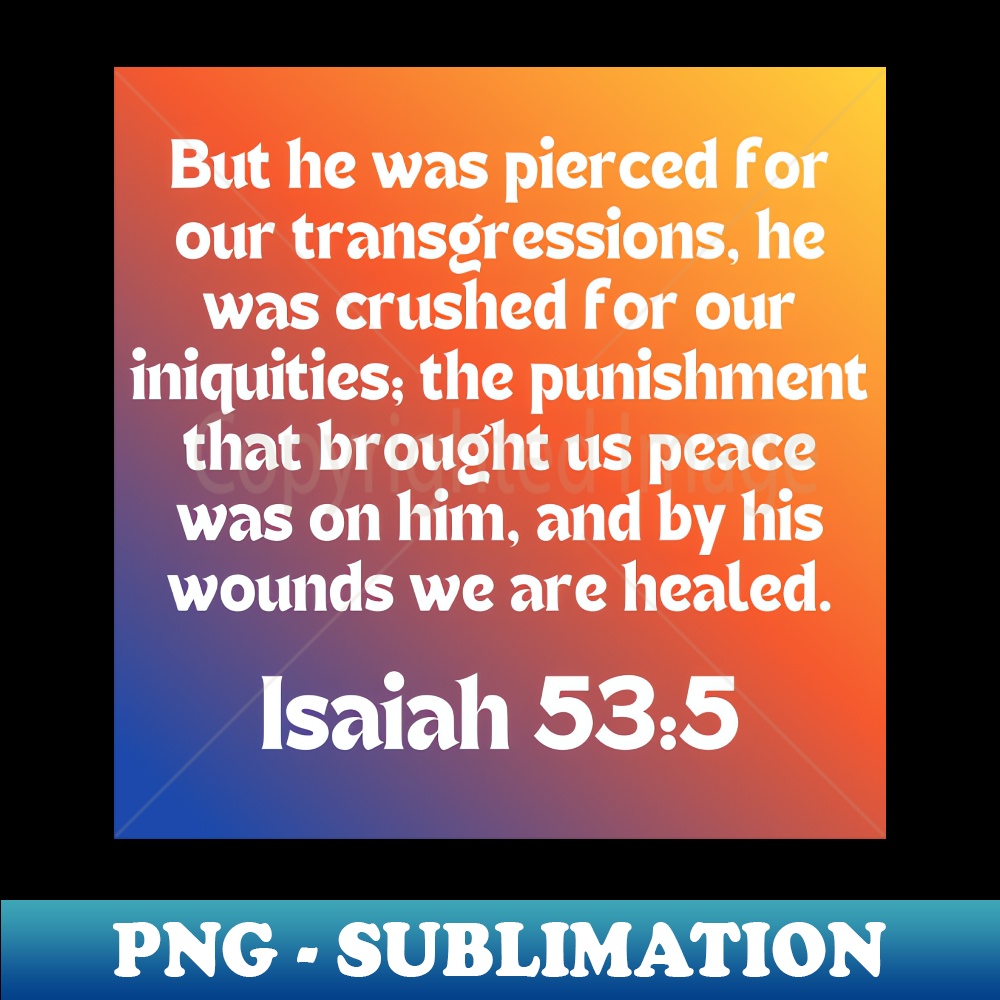 Isaiah 535 Nlt