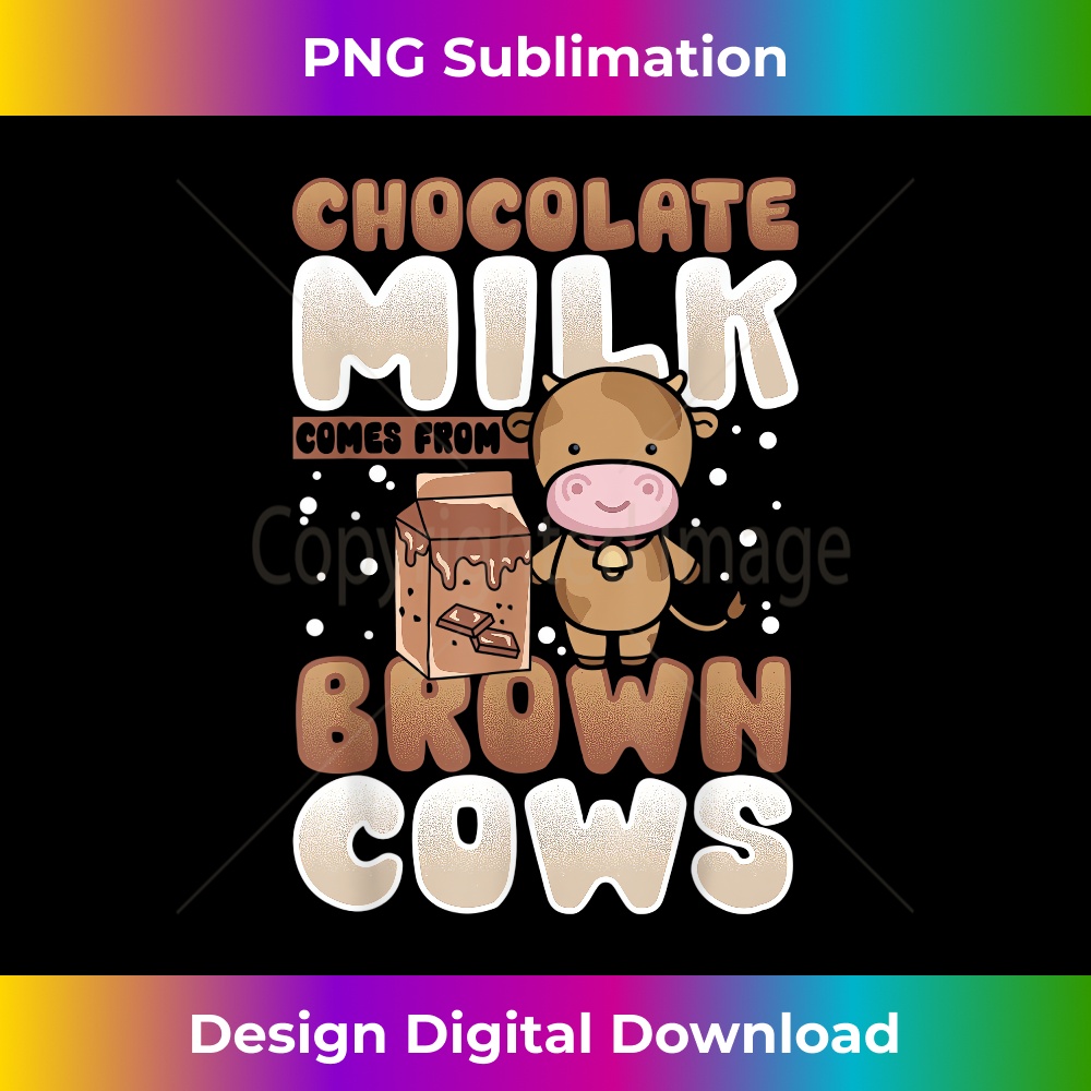Chocolate Milk Comes From Brown Cows Cocoa Milk Milkshake Inspire